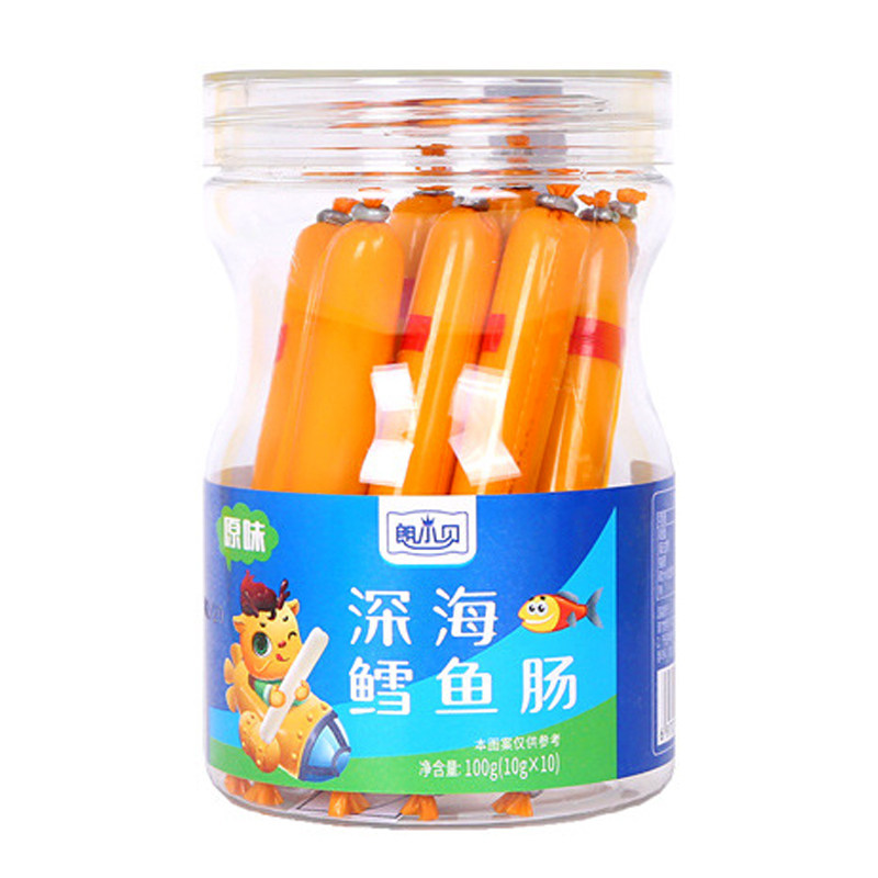 朗小贝深海鳕鱼肠2罐买4罐送1罐