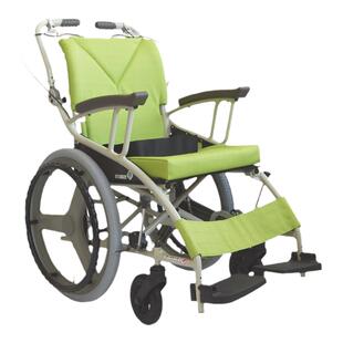 日本河村AY18轮椅助行器轻便小型多功能铝合金老人残疾人手推车