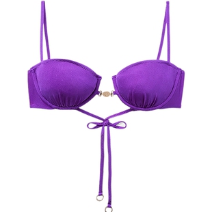 【肯豆同款】CALZEDONIA卡泽意袜夏季海边度假缎面比基尼泳衣1858