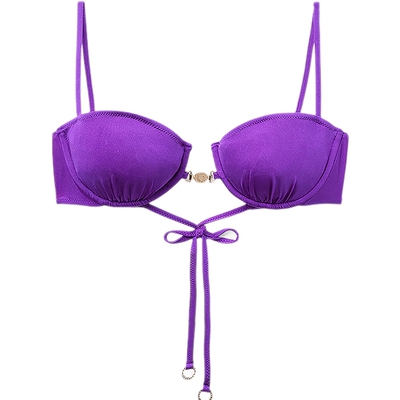 【肯豆同款】CALZEDONIA卡泽意袜夏季海边度假缎面比基尼泳衣1858