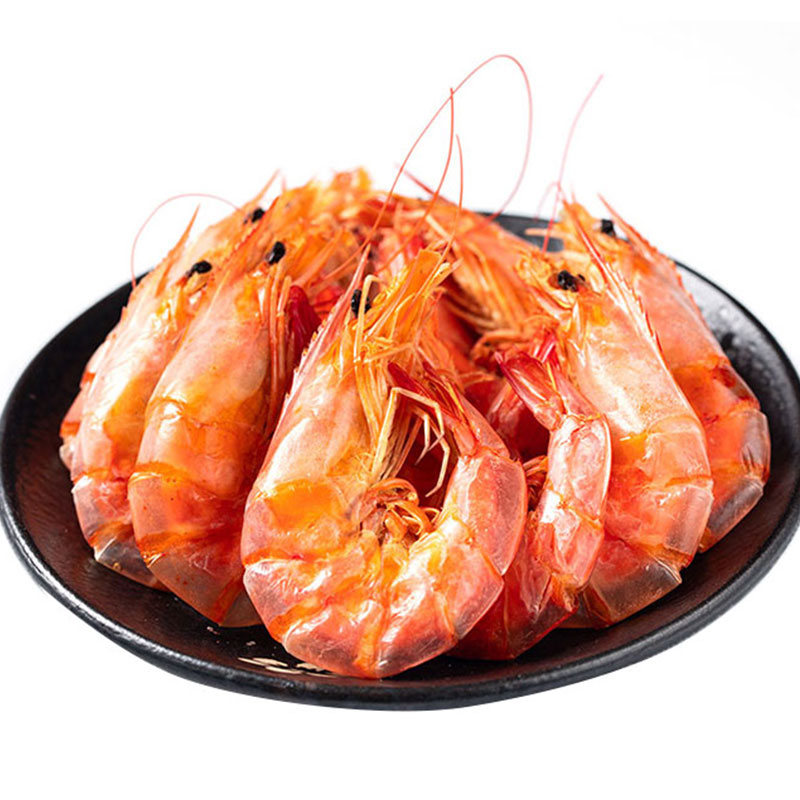 温州特产碳烤虾干即食大号500虾干