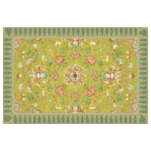 入户门专用地垫2026新款绿色脚垫门垫进门家用大门口室内玄关地毯