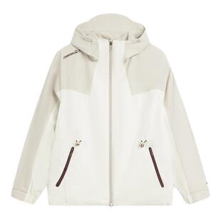 李宁三合一冲锋外套女CF溯25年冬季新款防泼水运动风衣AWBV090