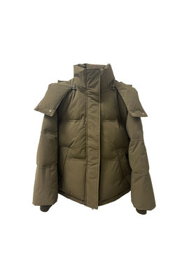 林子涵韩版加厚短款连帽羽绒服
