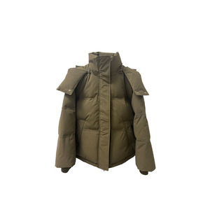 90白鸭绒羽绒服女短款2025冬季新款韩版宽松加厚抗寒小个子外套