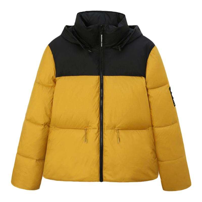 厚羽绒服650蓬白鸭绒防泼水