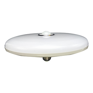 LED红外人体感应灯家用过道可调光控楼梯间卫生间走廊l灯插电飞碟