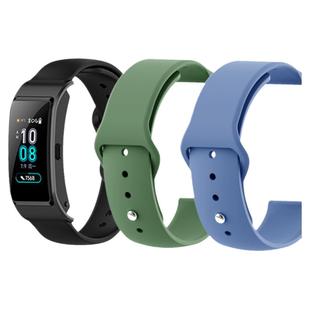 适用华为B6/B7/b5手环b3硅胶表带商务版腕带智能运动时尚个性替换带定制金属钢带防汗透气尼龙腕带非原装配件