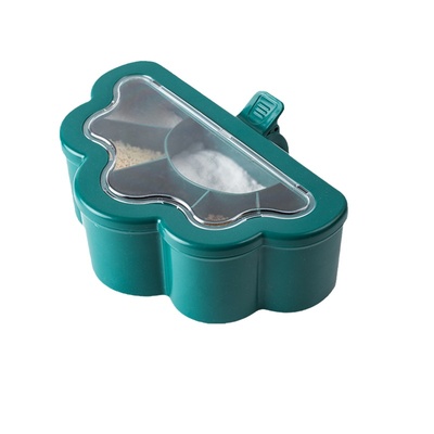 厨房家用PP六格一体调料盒