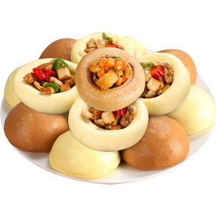 杂粮窝窝头玉米荞麦速冻儿童早餐速食粗粮全麦食品半成品代餐馒头