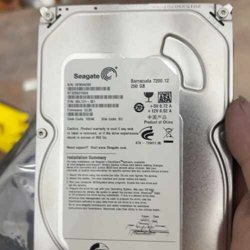 议价希捷Barracuda 7200.12机械硬盘，250GB容