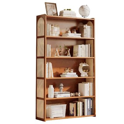 【新品热卖】塑藤落地书架