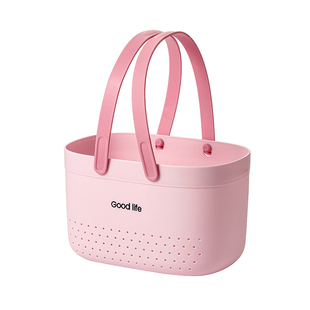 宿舍好物手提洗澡篮浴筐卫生间浴室住校生杂物收纳筐大容量洗浴篮