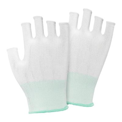 露指手套五指透气防滑半指干活