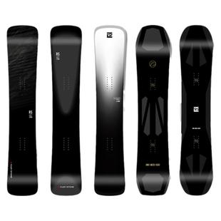 RS滑雪单板一顺刻滑板滑行锤头八字刻滑加宽滑雪板烟雾白雾光影碳