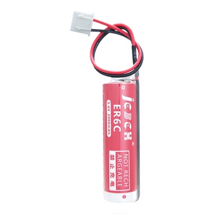 九创ER6C锂电池3.6V适用三菱PLC伺服F2-40BL编程控制器FX1N/FX2N