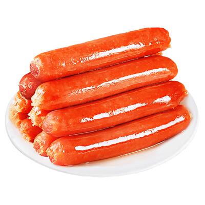 热狗烤肠台湾风味香肠肉火腿肠台式脆骨烧烤整箱批发手抓饼商用