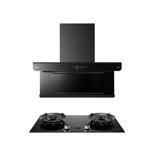 [新品]老板小环翼C3顶侧双吸抽油烟机家用厨房燃气灶套装官方旗舰