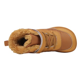 外贸捡漏儿童鞋4E宽楦冬季高帮加绒加厚宽头棉鞋户外保暖雪地靴女