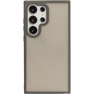 适用三星Galaxy手机壳S24ultra保护套s24外壳s23蓝色s22防滑U磨砂透明ultra防指纹雾面+男新款十黑色钛灰s25