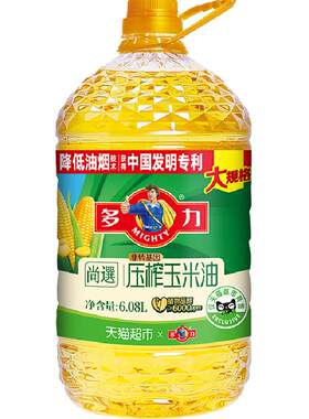 多力清香型压榨玉米油充氮保鲜