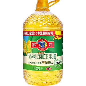多力清香型压榨玉米油6.08L