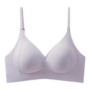 无痕固定杯bra内衣女小胸聚拢无钢圈文胸提拉收副乳防下垂薄