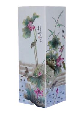摆件手绘粉彩景德镇瓷器