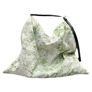 OOAK界格 x JUNESHAN 联名合作款 双面复古撞色休闲包单肩斜挎包