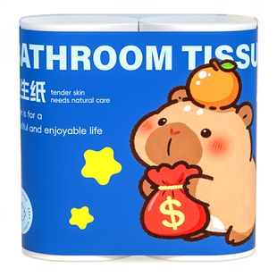 260克无芯卷纸卫生纸家用实惠装厕纸手纸学生宿舍卷筒纸擦手纸巾