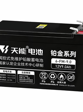 天能铂金12V拉杆音响铅酸蓄电池