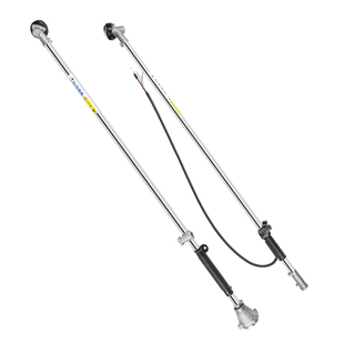 割草机配件大全打草机操作杆软轴总成背负式铝管接头工作杆软轴芯