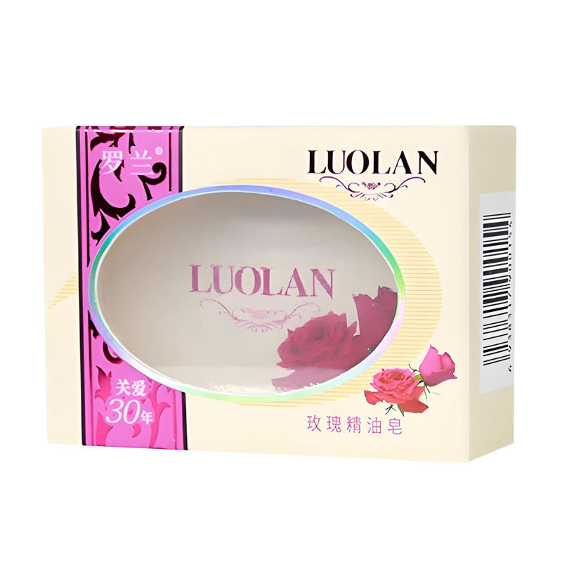 【商超正品】罗兰玫瑰精油香皂