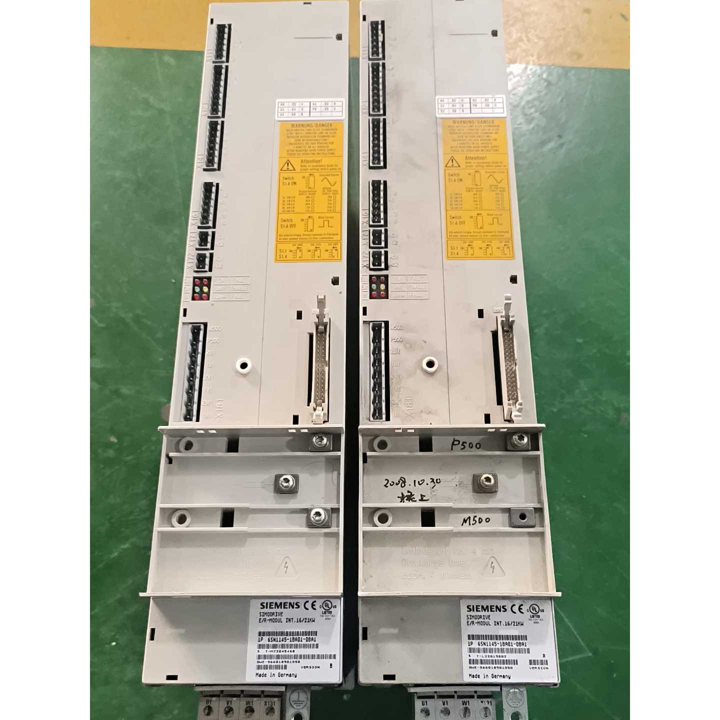 议价可维修西门子SIMODRIVE611电源模块型号6SN1145