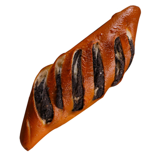 清晨里黑芝麻碱水棒核桃碱水包普雷结夹心代餐无油无蔗糖德国面包