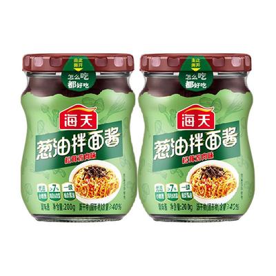 海天葱油拌面酱200g×2瓶