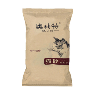 奥莉特松木猫砂除臭低尘混合猫砂豆腐猫砂兔子仓鼠垫料猫用品