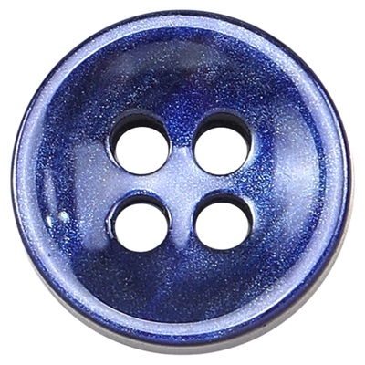 时尚简约树脂四眼碗形衬衫纽扣