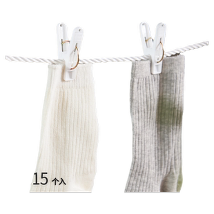 出口日本夹子晾衣夹晾衣架大夹子防风固定衣服塑料小夹子晒衣夹