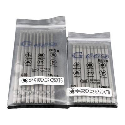 GOOD梅花电批头带磁性批咀起子头