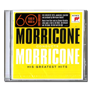 原装进口 埃里奥莫里康内电影配乐精选专辑 原声带OST 欧版CD唱片