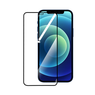 适用苹果12钢化膜iphone12promax手机膜12pro黑边ip十二mini全屏防摔pm平果ipone12pormax口por迷你min防指纹