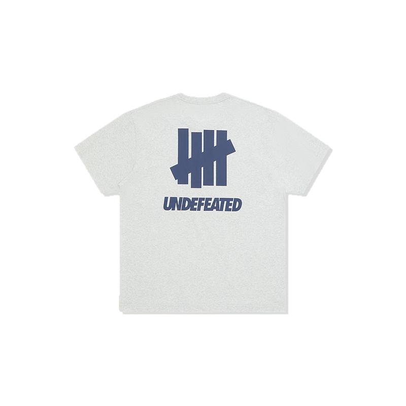 UNDEFEATED五条杠官方春季新品美式复古ICON经典款LOGO短袖T恤