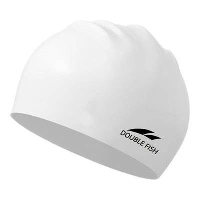 高弹防水护耳游泳硅胶帽