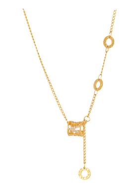 LOVE小蛮腰镂空镶钻项链女款手链