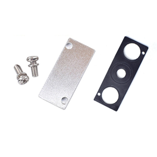 r2电气动磁阀底座汇流板盲板盖板封板100M 200m300m 400M垫片胶垫