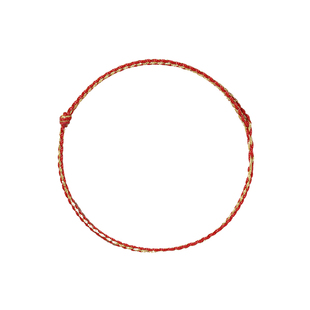 普陀山极细好运红绳手链男女款编织护身手绳本命年吉祥物情侣礼物