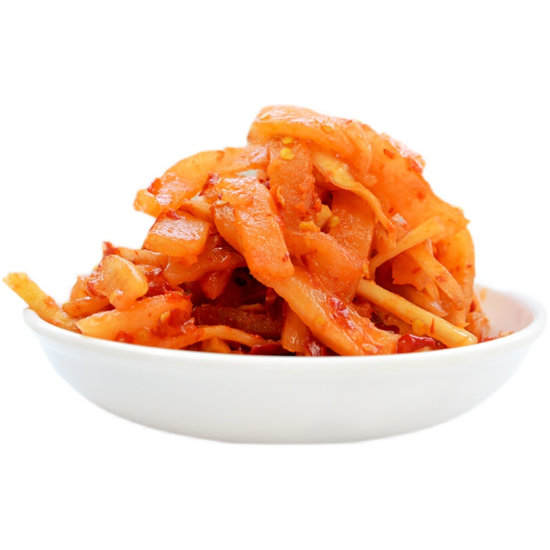 湖北王雪芬萝卜干壳萝卜皮条武穴开胃爽口脆辣下饭拌面湖南四川泡