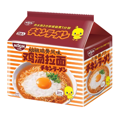 日清元祖鸡汤面着味面