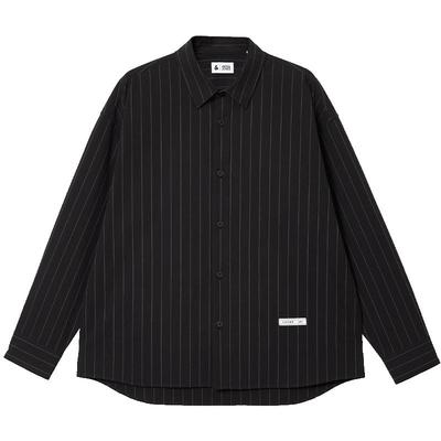 杰克琼斯经典条纹舒适长袖衬衫